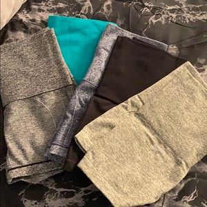 High waisted compression shorts